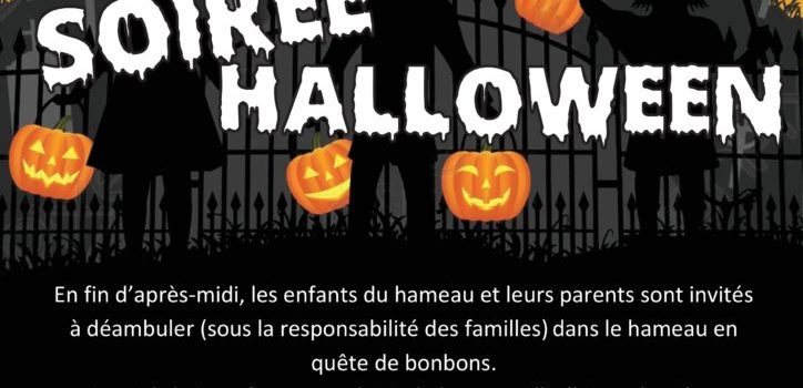 Soirée Halloween ce 31 octobre Soirée Halloween ce 31 octobre