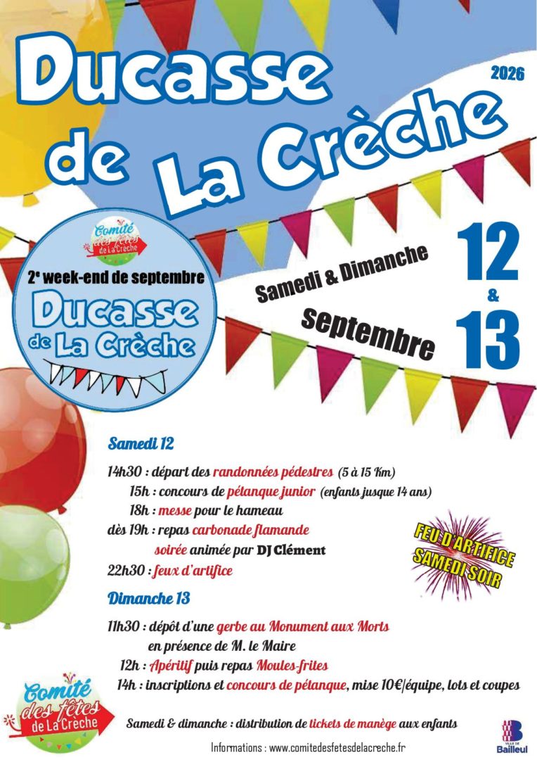 2026 ducasse COM 1 affiche